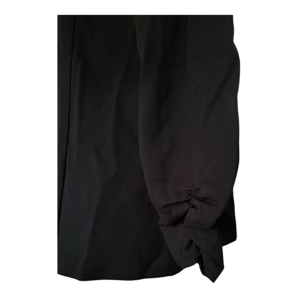 Noir Classic Black Women's Blazer Size 1x Plus New Single Button Stretch - Picture 4 of 8